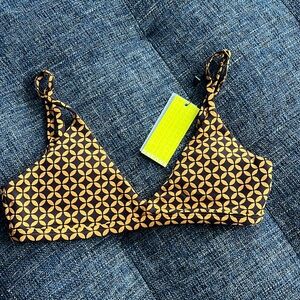 NWT One One Swim Alli Bikini Top